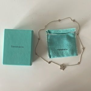 Tiffany & Co interlocking star necklace (silver)